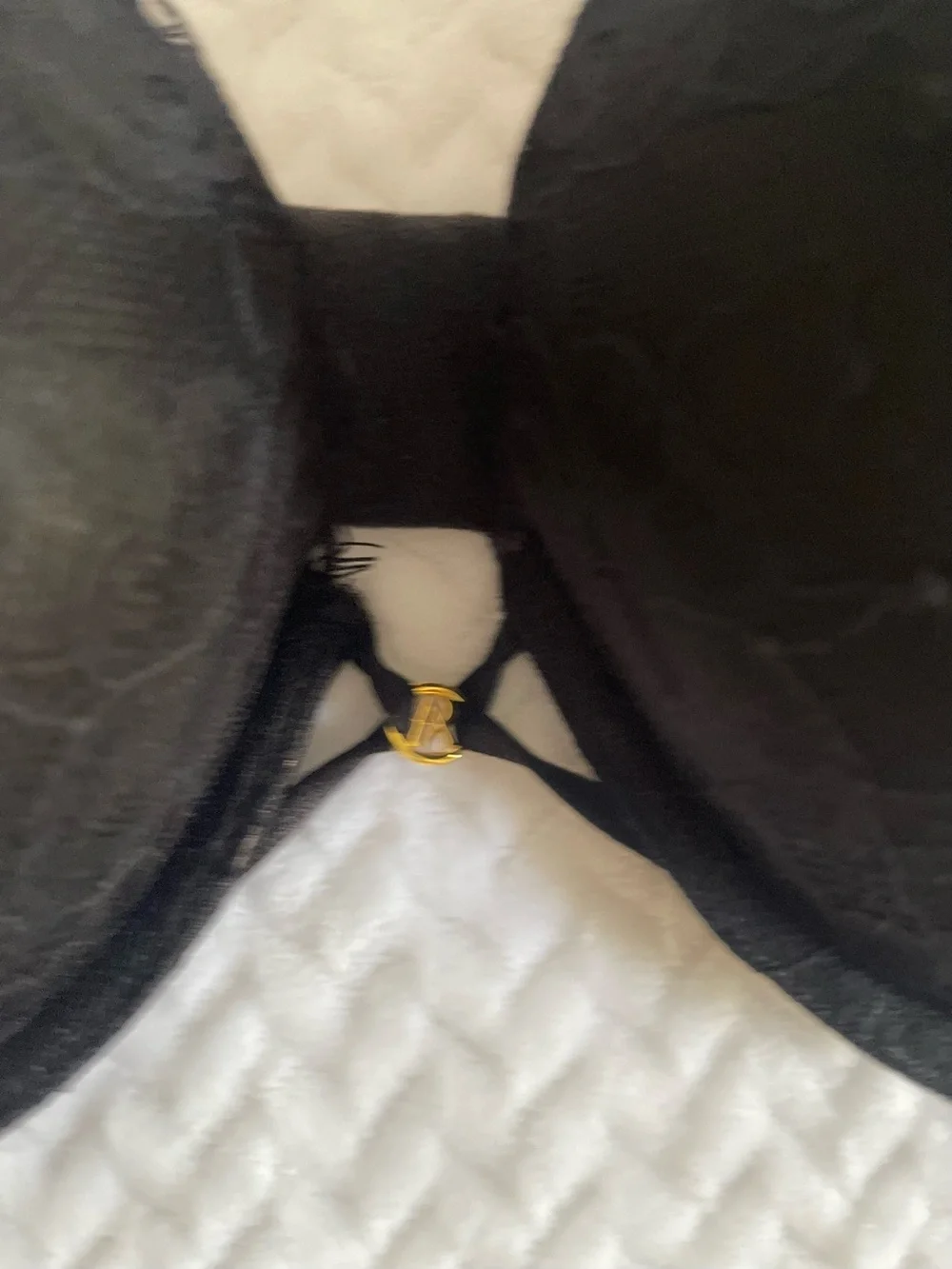 Victoria's Secret Black Lace Underwire Push-Up Bra bombshell very sexy 34D - Picture 3 of 6